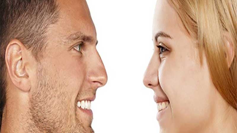 مقایسه جراحی بینی مردان و زنان